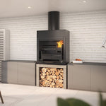 Signi Fires Ember Freestanding Wood and Charcoal Braai Mild Steel