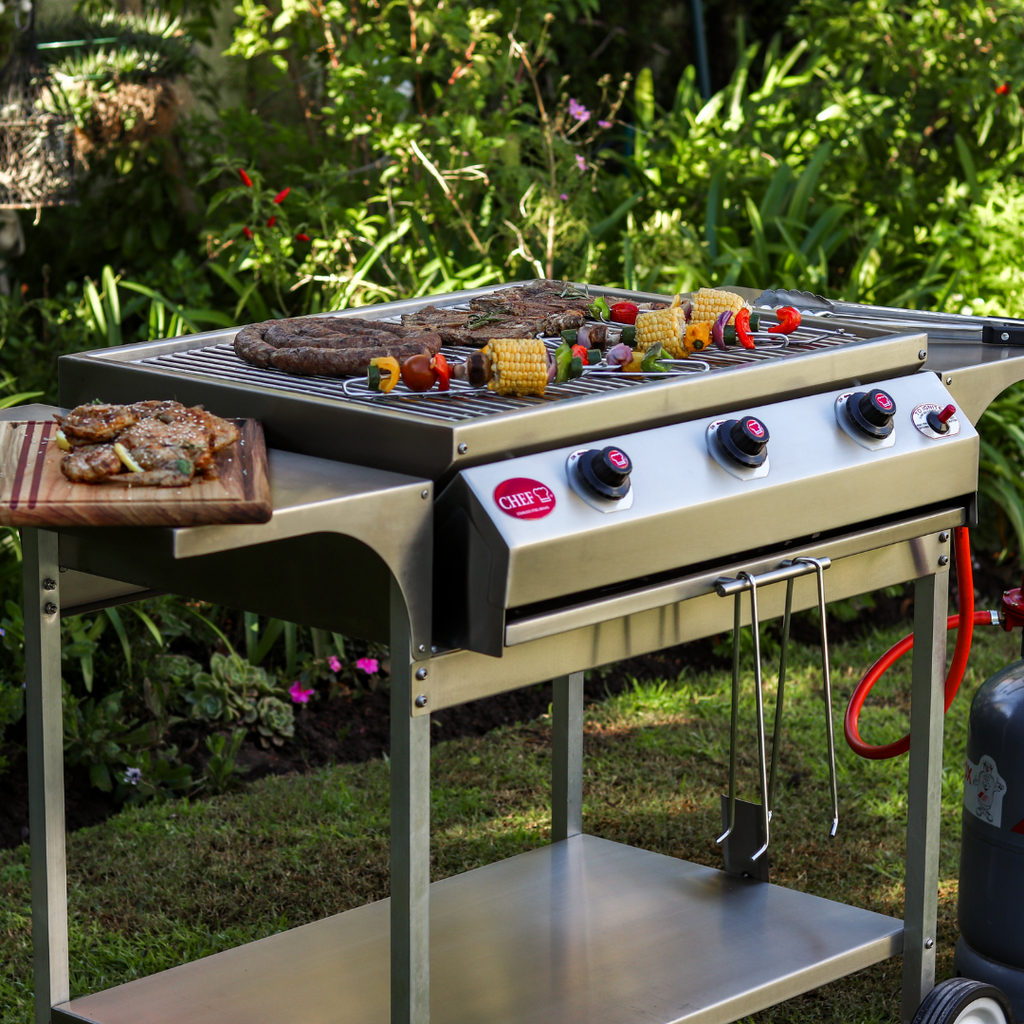 CHEF MOBILE 3-BURNER – Decor Fires