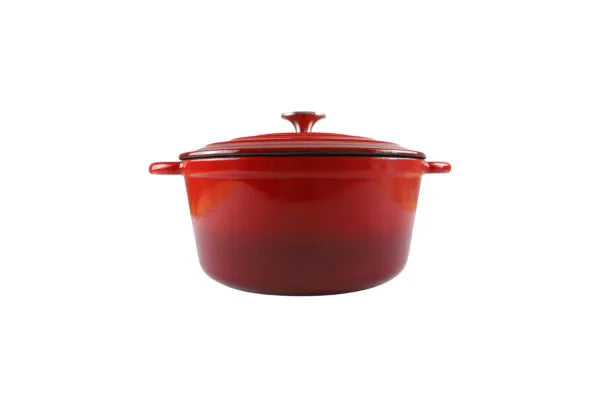 Chef round casserole red 6L