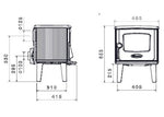 Dovre 325 CBS Woodburning