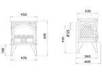 Dovre 250 Freestanding Multifuel