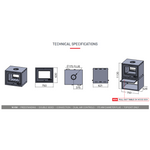 INFINITI CONVECTION UNIT 14KW | DOUBLE SIDED | with LOG BOX
