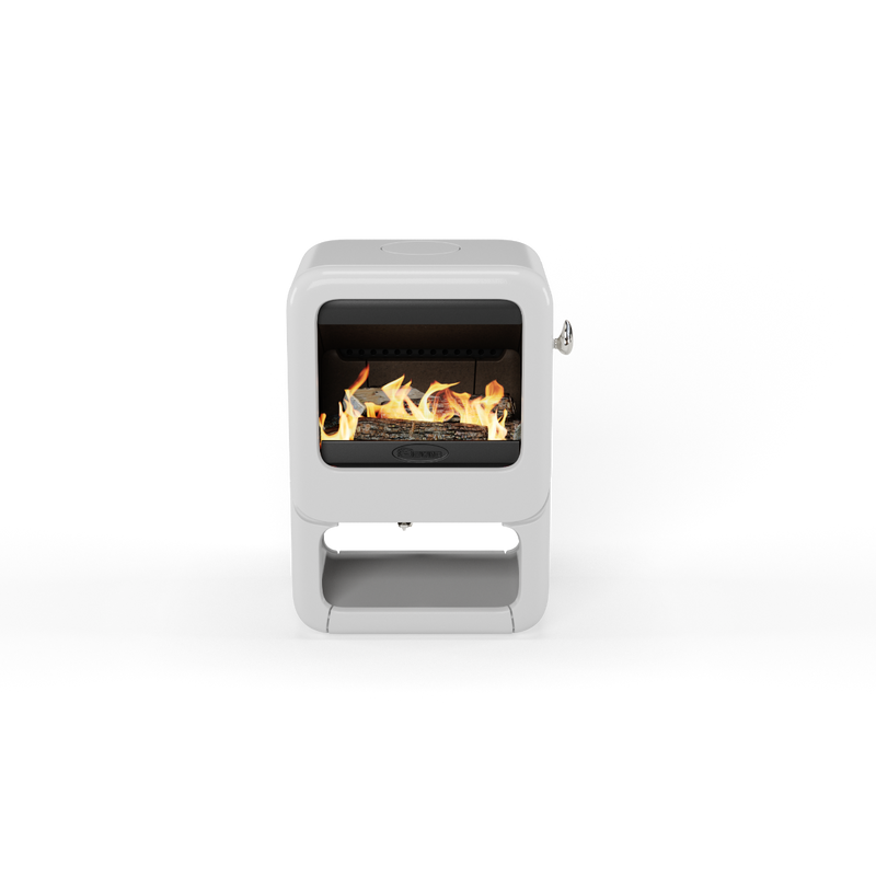 Dovre Rock 350 on Wood Base White-White