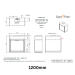 SIGNI FIRES EMBER COUNTER TOP WOOD & CHARCOAL BRAAI | M/S