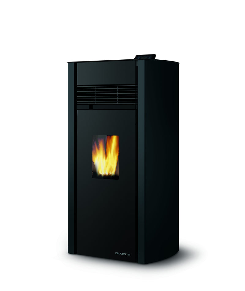 PALAZZETTI ECOFIRE "BIANCA 12 V2" LUX NERA