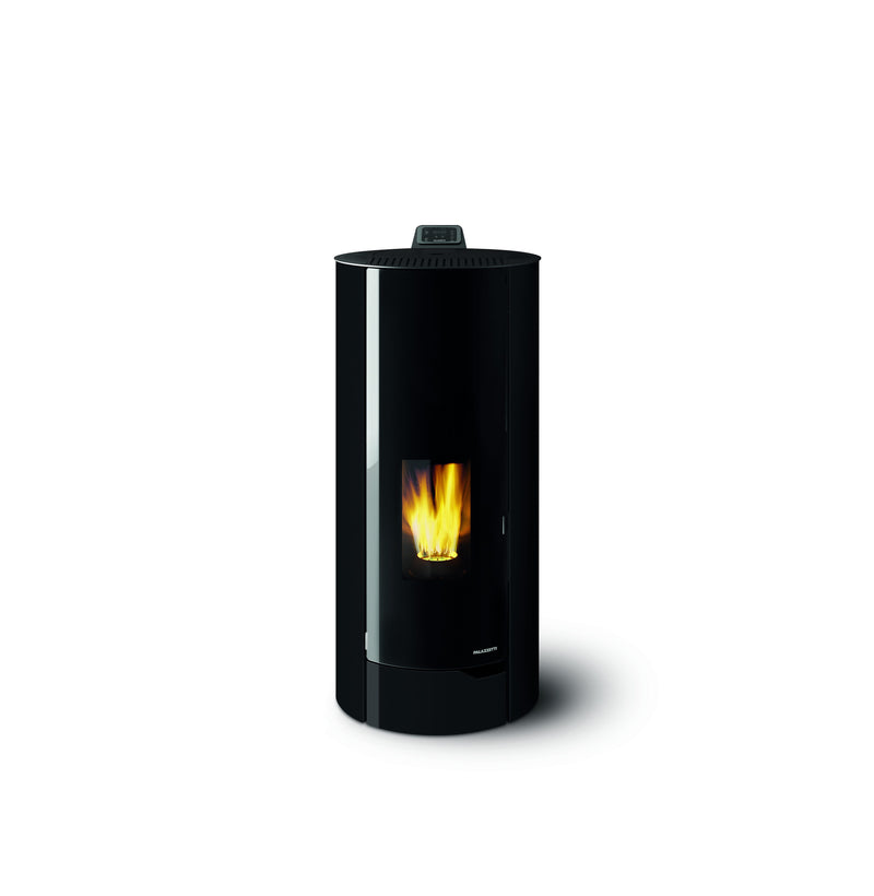 PALAZZETTI ECOFIRE "NINA 8 V2" NEW METALLO NERO