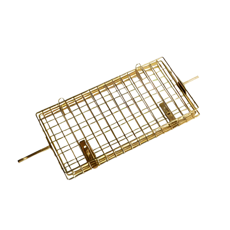 HOME FIRES ELECTROPLATED ROTISSERIE BASKET