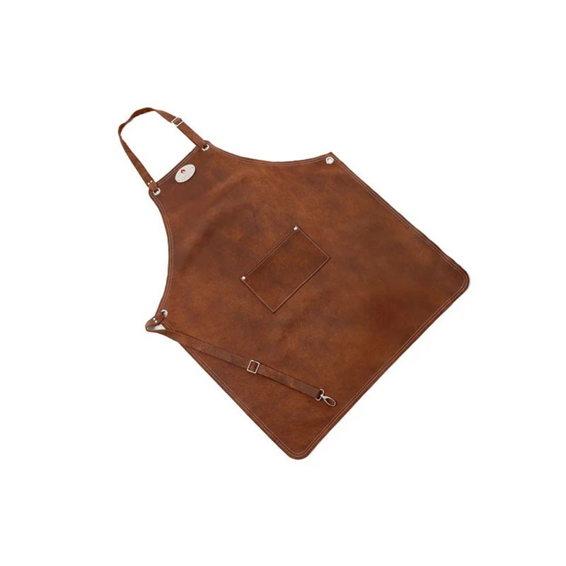 HOME FIRES LEATHER APRON