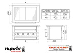 Chad-O-Chef 4 Burner Hybrid Braai