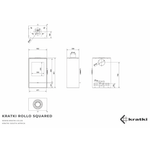 KRATKI ROLLO SQUARED