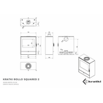 KRATKI ROLLO SQUARED 2