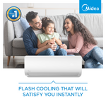 MIDEA XTREME MIDWALL SPLIT | NON-INVERTER