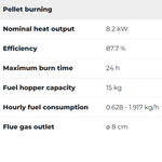 PALAZZETTI ECOFIRE LIA 8 AIR