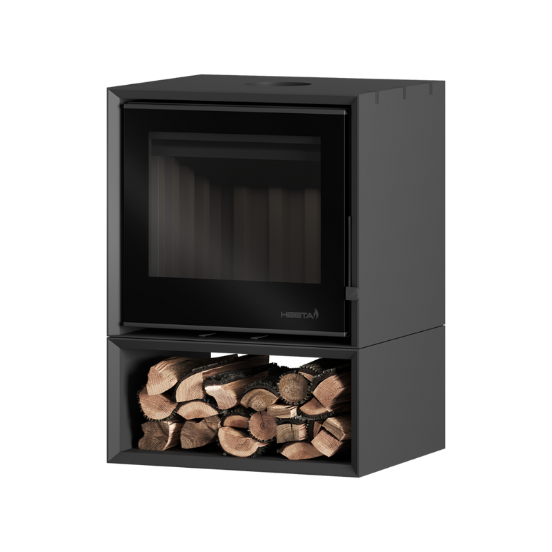 SAfire HEETA 600 LOG BASE WOOD FIREPLACE