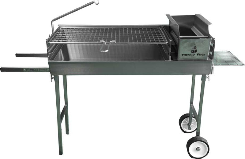 1200 Portable 304 Stainless Steel Trolley Braai