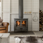 THE CHARNWOOD ISLAND 3 ‘Blu’ FIREPLACE