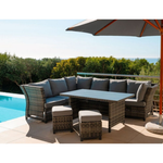 HYDROFIRE VERSANO PATIO LOUNGE SET (Dark Grey)