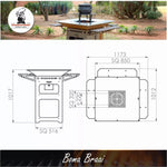 Chad-O-Chef Freestanding Boma Braai