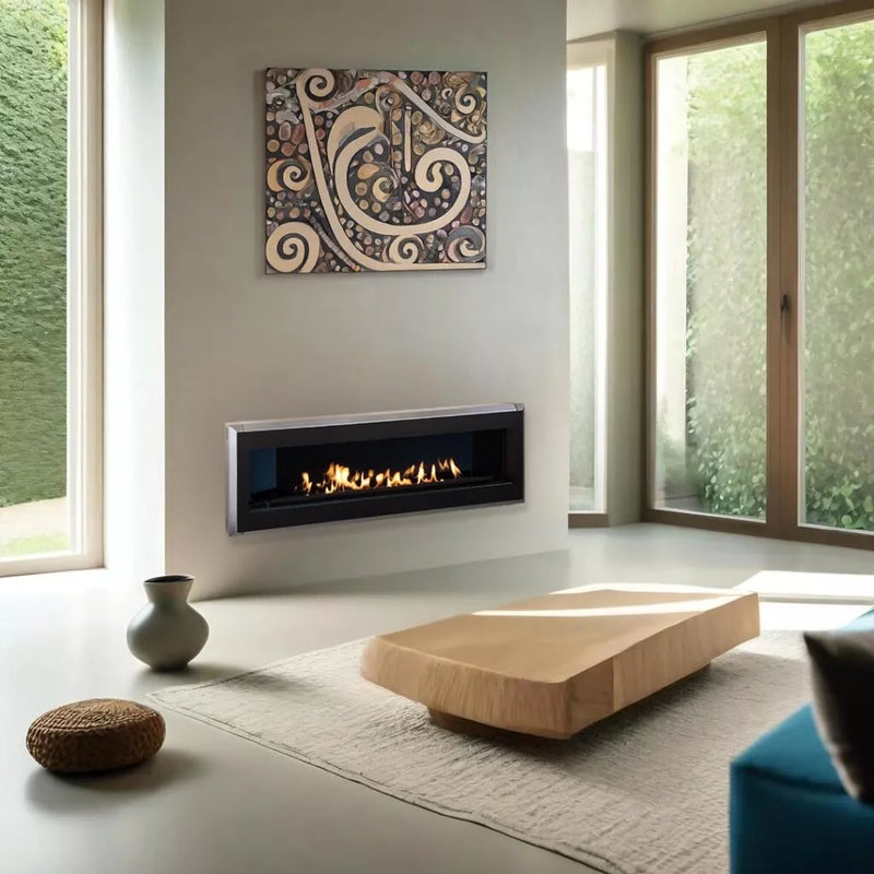 Chad-o-Chef Elegance Fireplace Stainless Steel