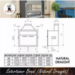 Chad-O-Chef 5B Entertainer Gas Braai (Natural Draught)