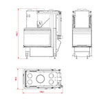 PALAZZETTI ECOMONOBLOCCO WT60 3D V16EPLUS