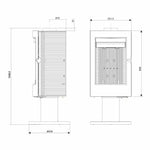 Hydro Fire Invicta Madelaine (Pharos) Freestanding Fireplace