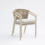 Hydro Fire Coastal Weave Dining Chair (Beige)