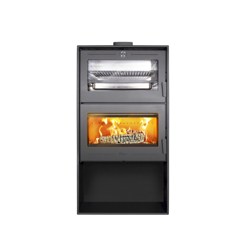 LACUNZA OSLO | FREE STANDING FIREPLACE / OVEN COMBINATION