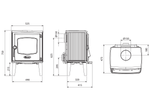 Dovre 525 Wood Burning