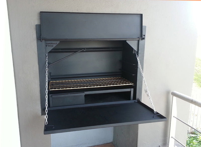 700 mm Standard Built-in Braai with doors