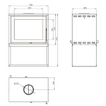 CANATURE TAURUS SI DOUBLE SIDED FREESTANDING